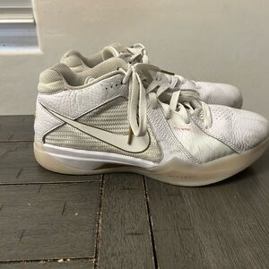 Size 9.5- Nike Zoom KD 3 White Metallic Gold